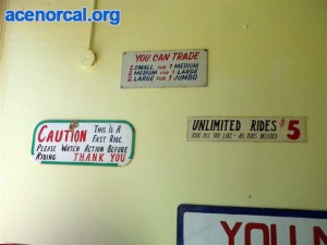 ride signs