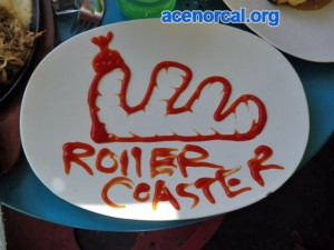 ketchup roller coaster