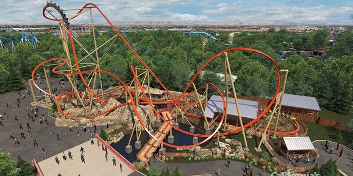 California’s Great America Debuts First of its Kind Single Rail Steel Coaster for 2018